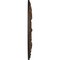 Ekena Millwork Kent Ceiling Medallion (Fits Canopies up to 5"), Hand-Painted Rust, 18"OD x 3 1/2"ID x 1 1/4"P CM18KERUS - alternate 3